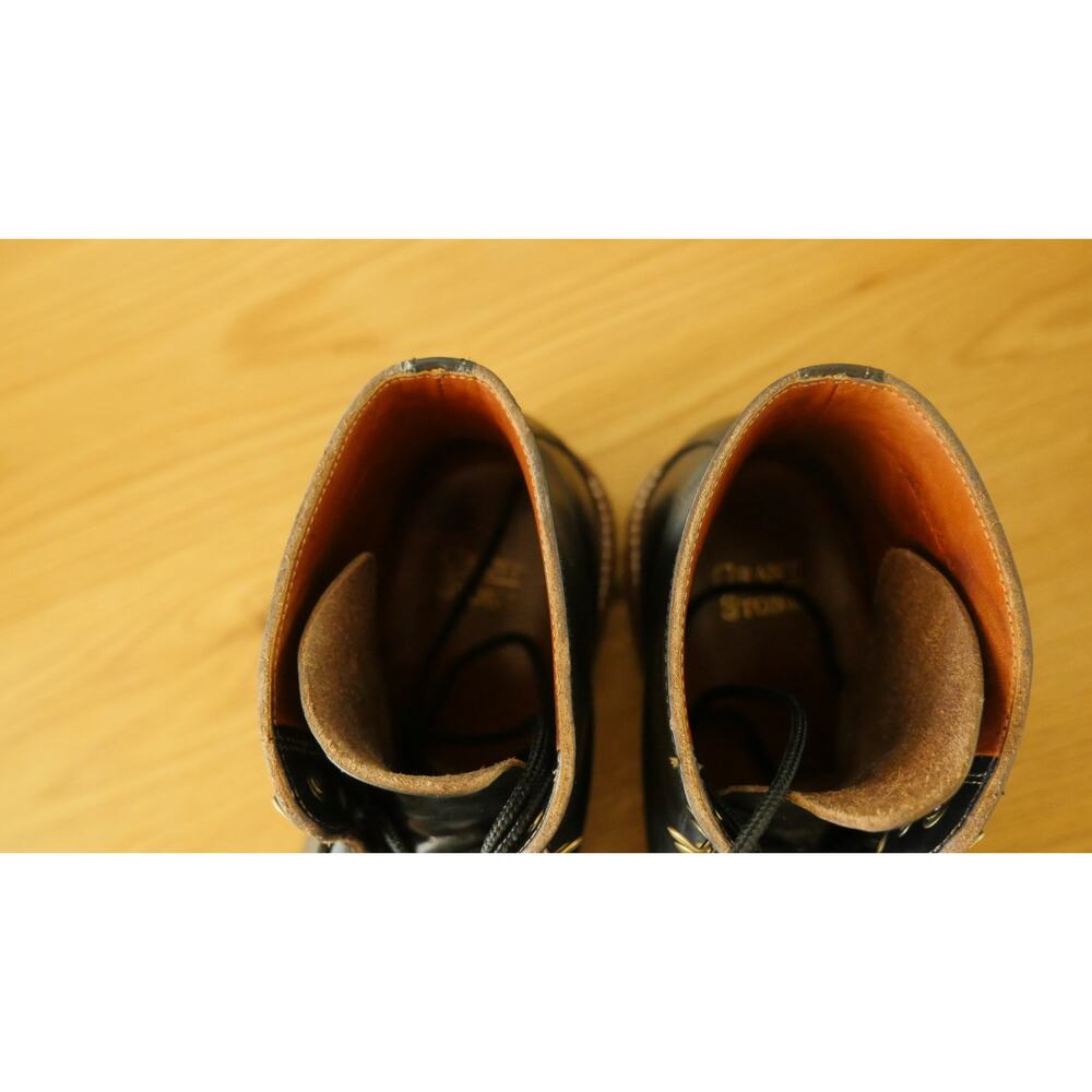 Grant Stone Brass Boot Black Chromexcel 12D - Picture 10 of 10